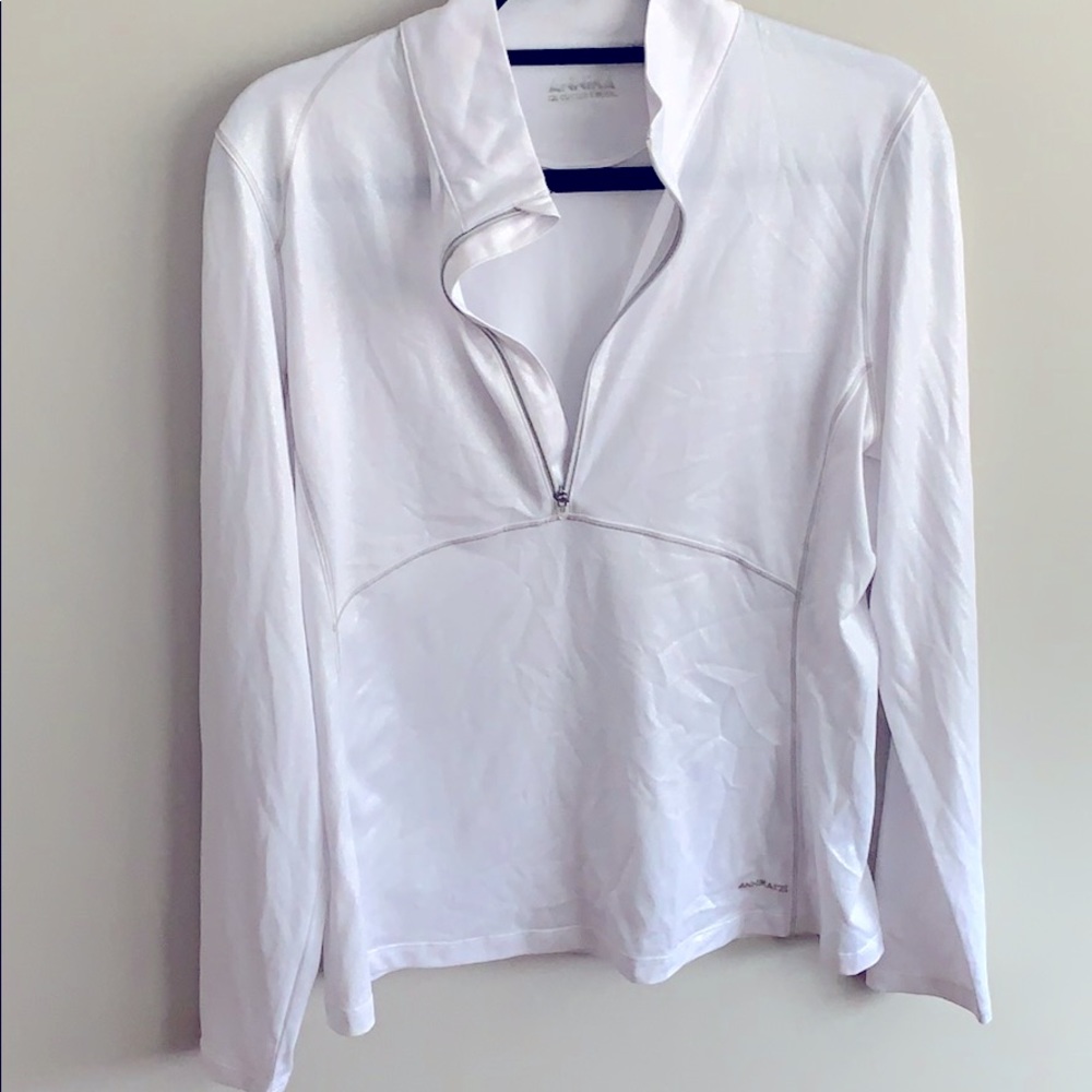 Annika Cutter & Buck energy mock half zip - size L